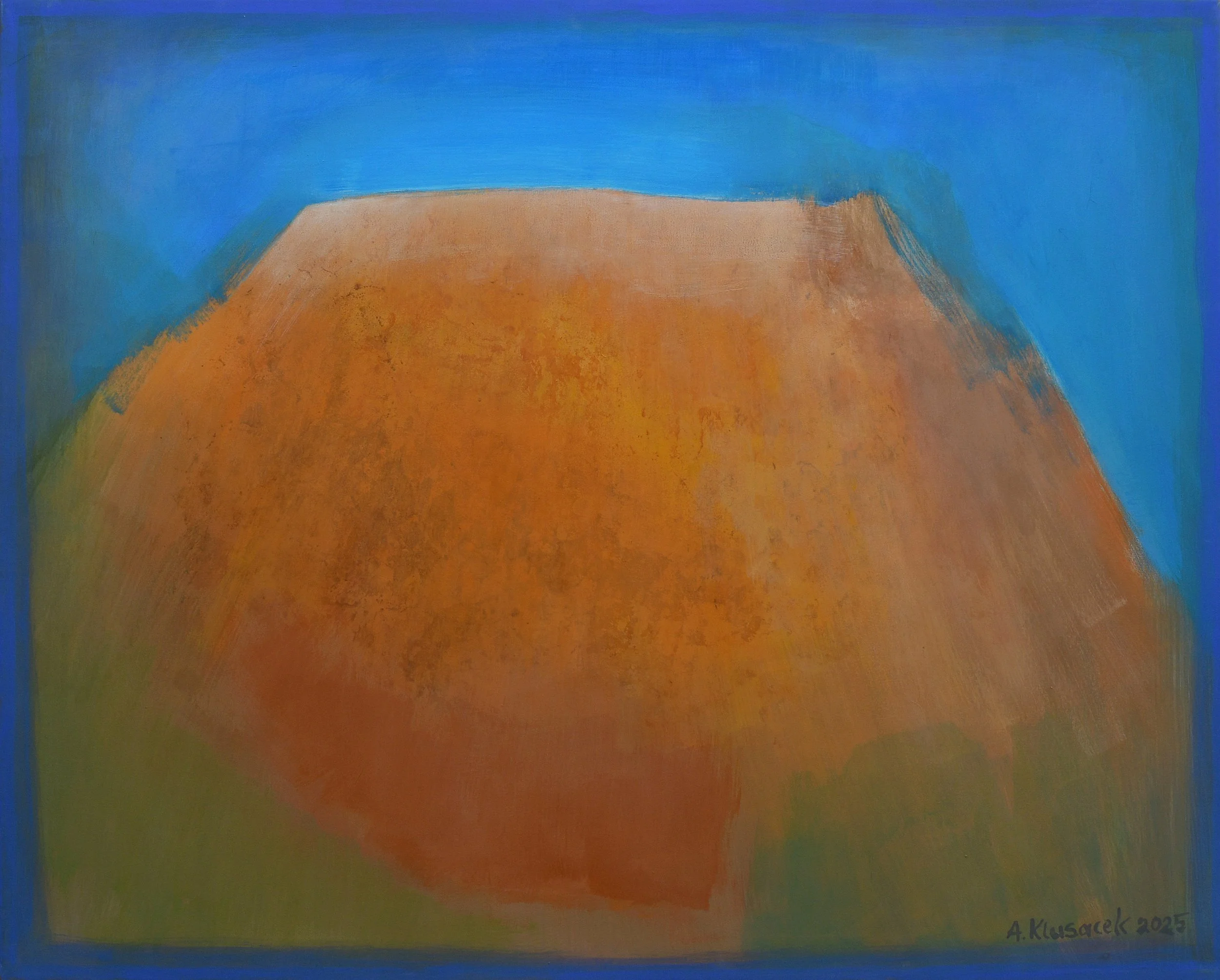 „Kyth. Kastro/Hora" 2025/7. ACRYL 80x100cm