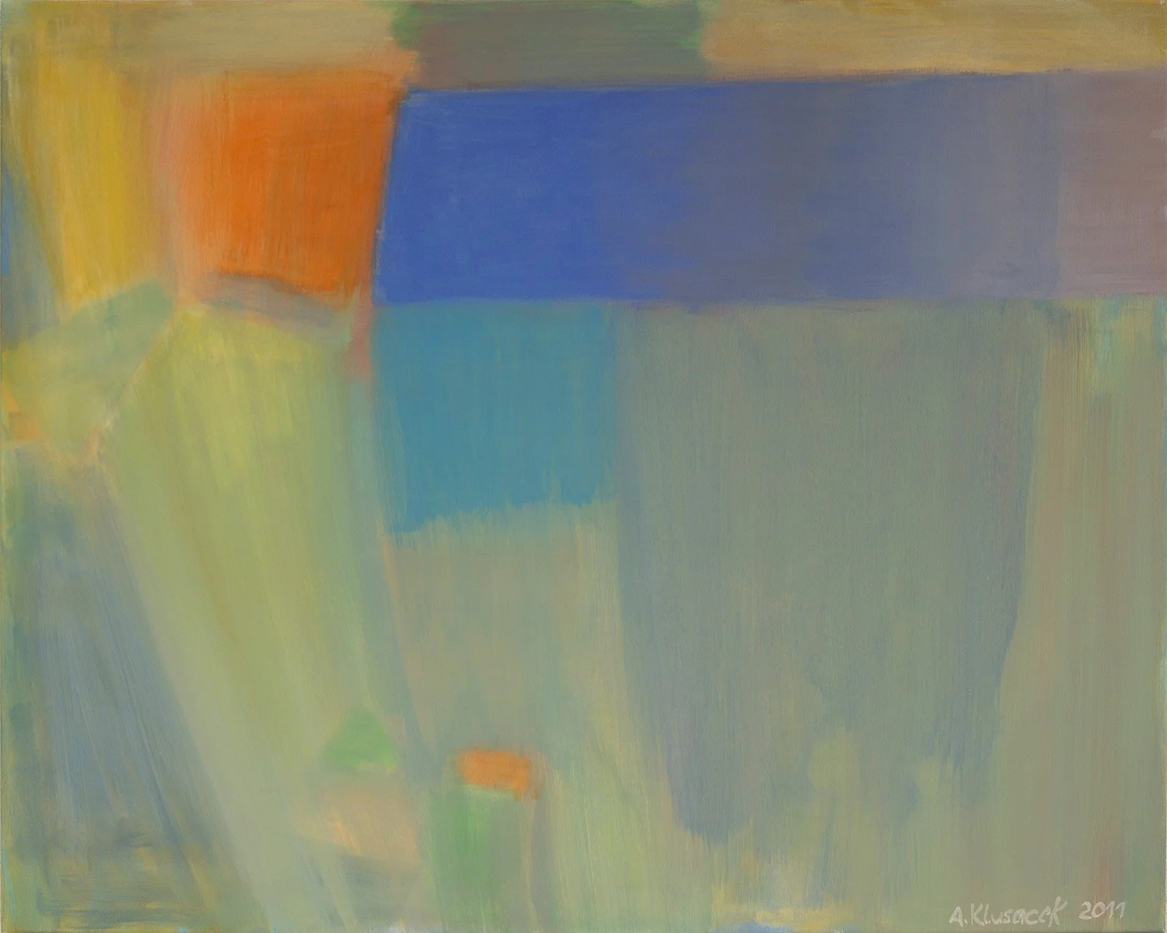 „O.T.“
2011-1. ACRYL
80x100cm