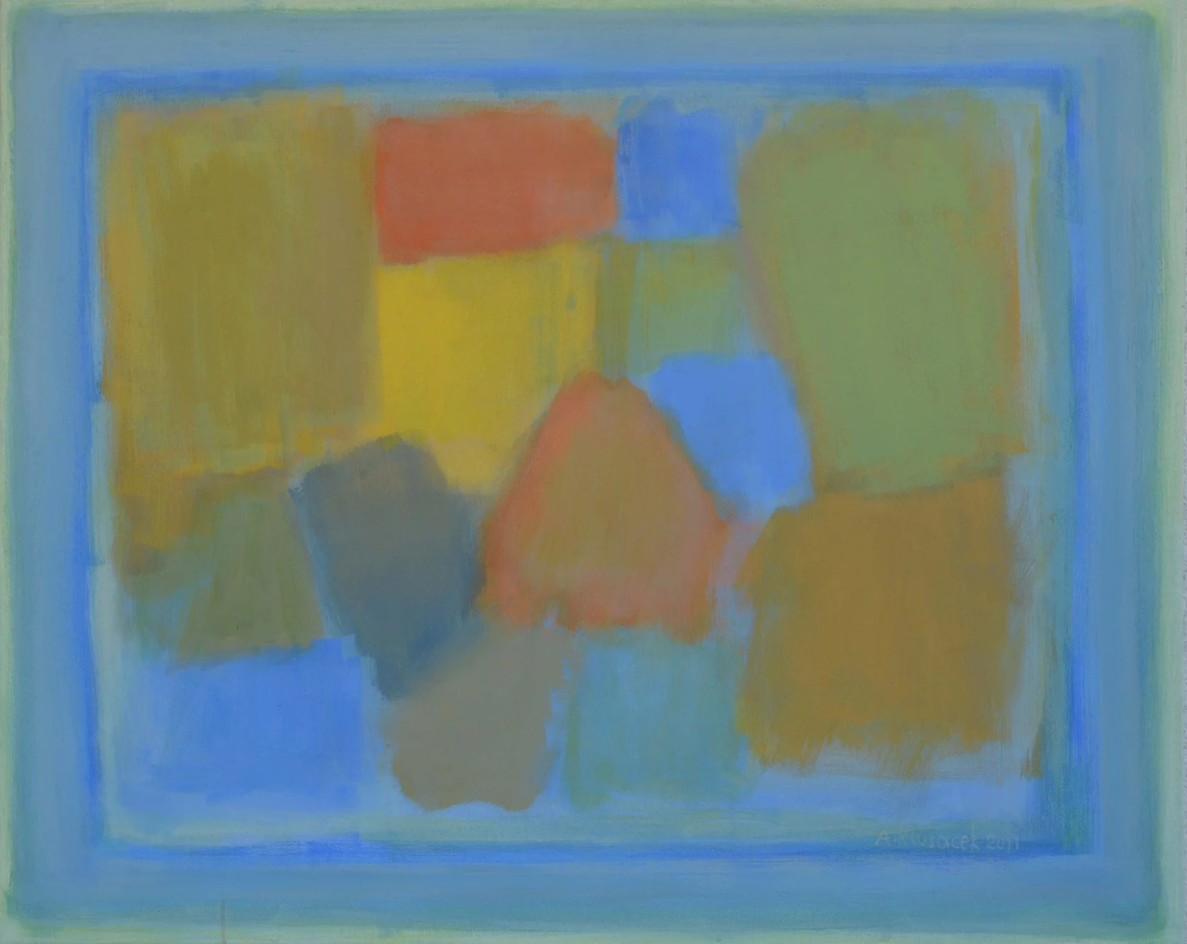 „O.T.“
2011-5. ACRYL
80x100cm