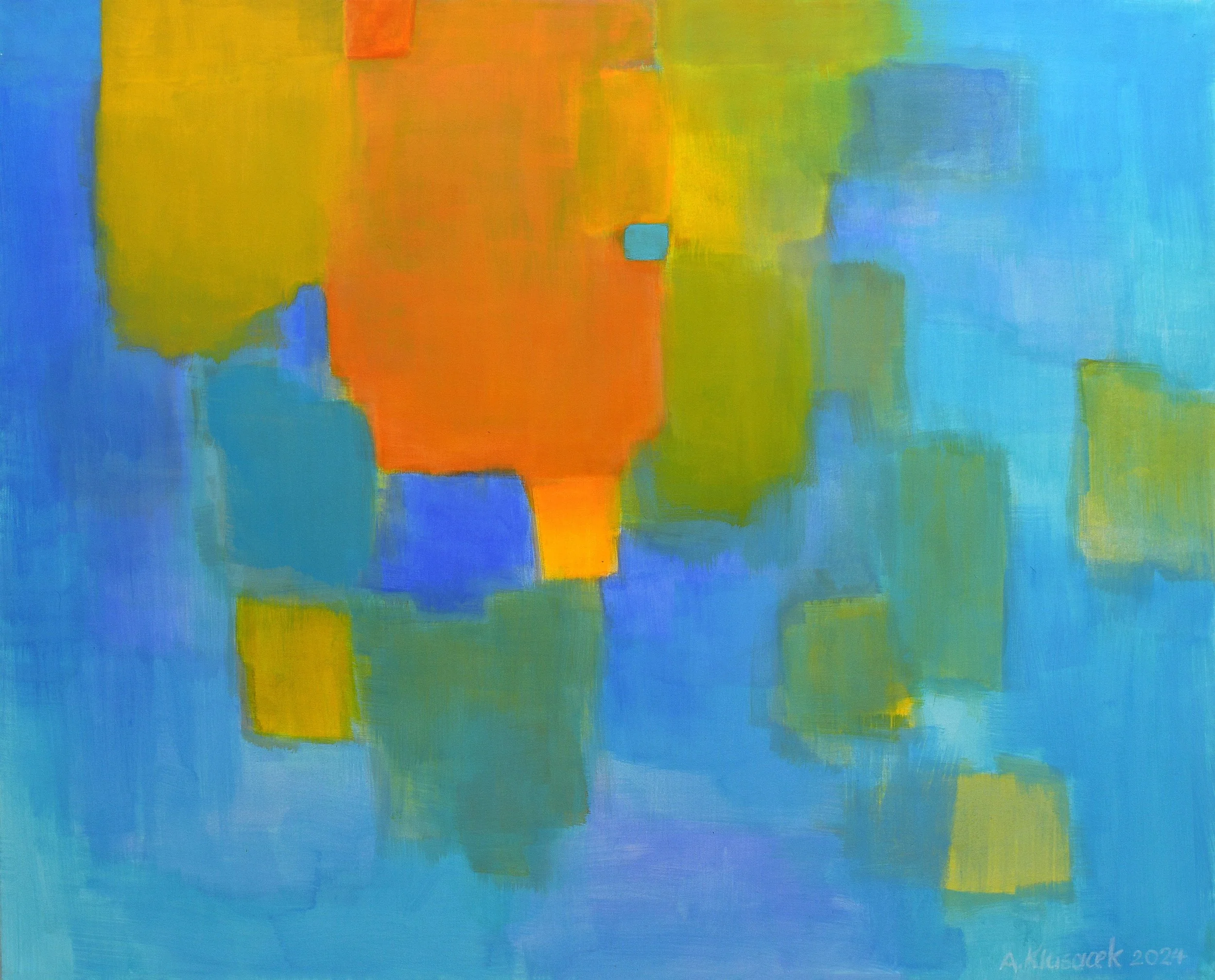 „O.T." 2024/13. ACRYL 80x100cm