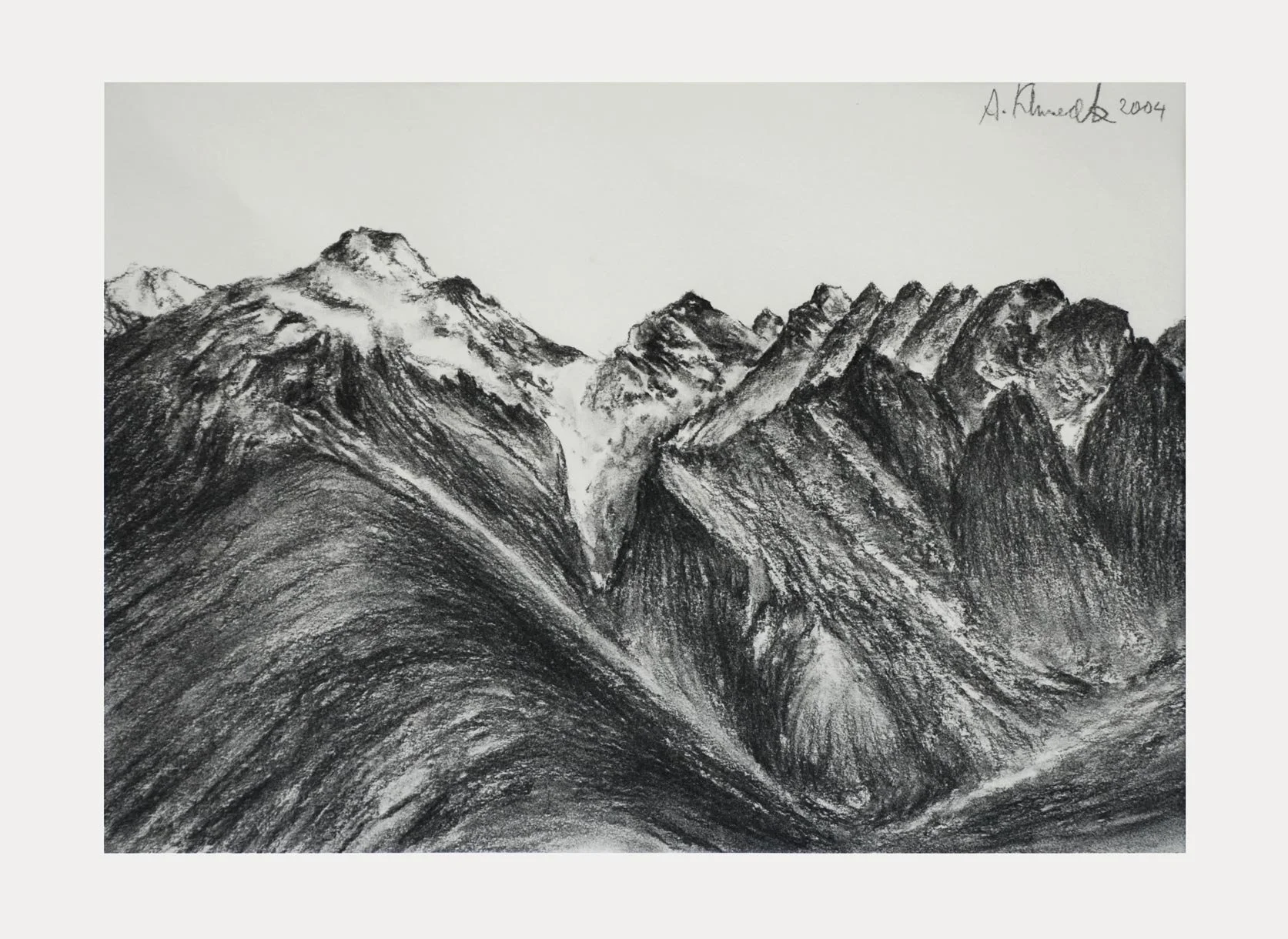 „NEUSEELAND“
2004-9.A KOHLE
M.P. - 65x50cm