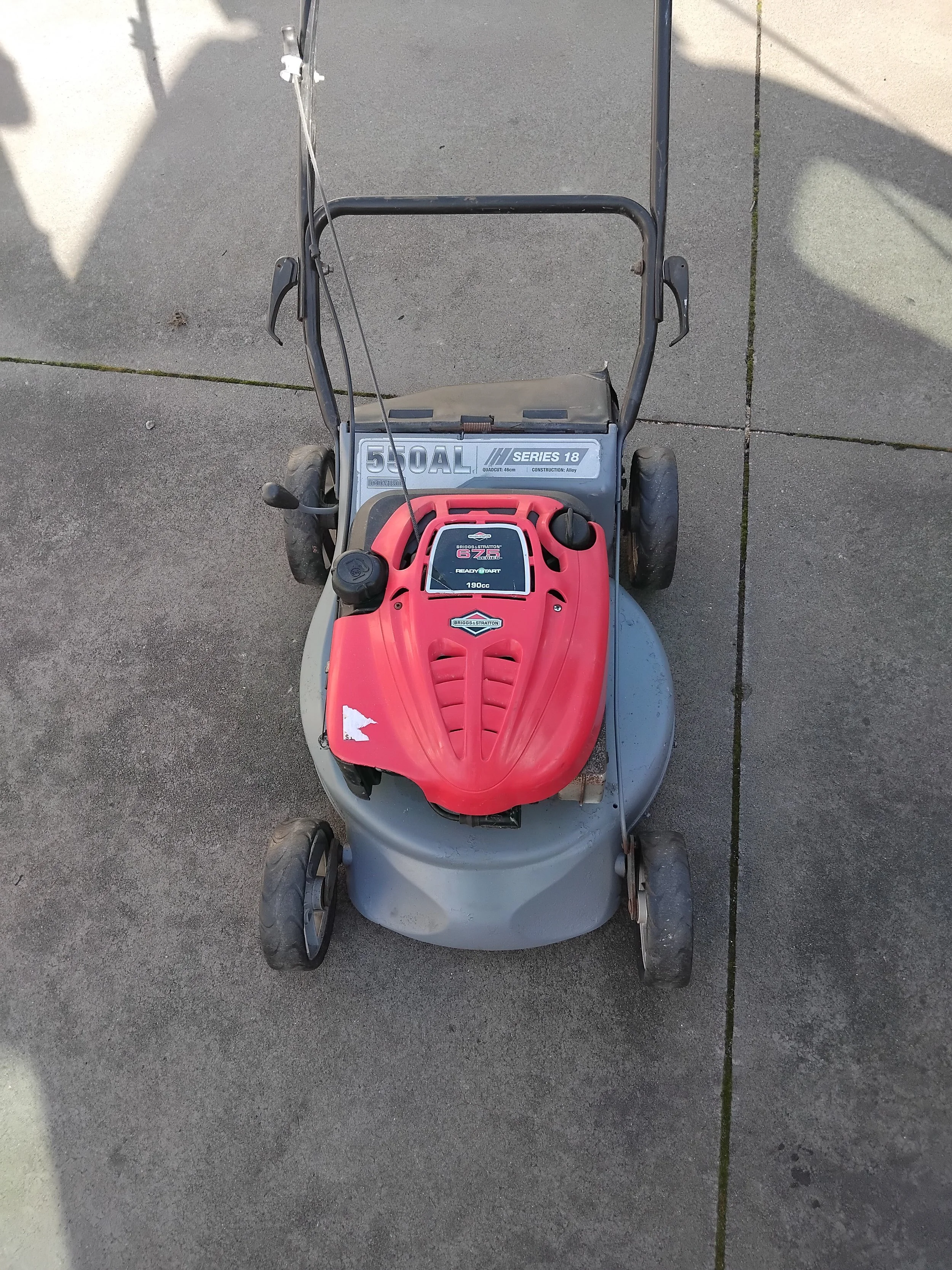 Push mower service