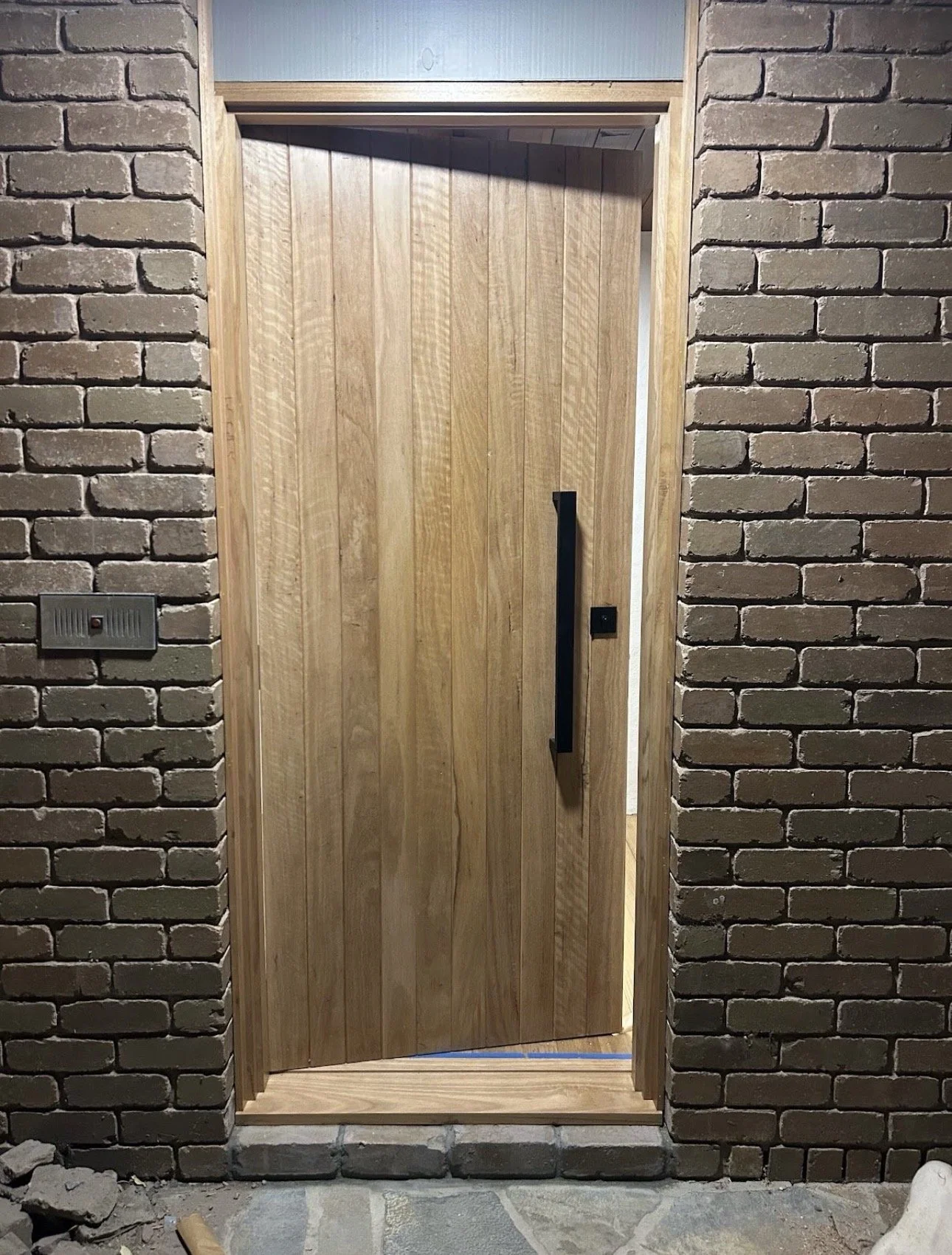 TIMBER DOOR INSTALL