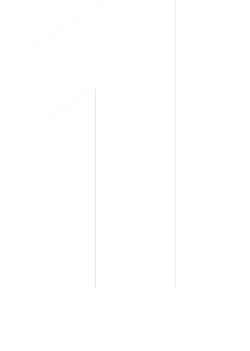 A large black and white number one with a diagonal black stripe in the upper left corner.