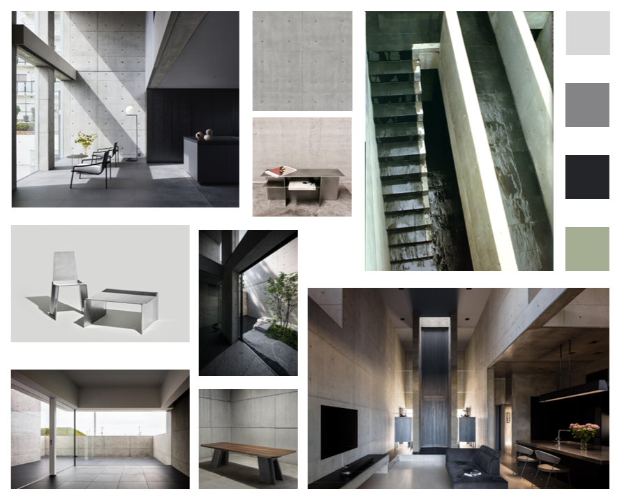 mood boards.