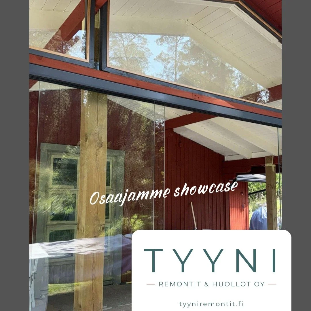 Safet rakensi kokonaan uuden terassin t&auml;lle m&ouml;kille. Haluaisitko teille jotain yht&auml; upeaa? 

Pyyd&auml; meilt&auml; tarjous - TYYNI toteuttaa pienurakointia ja yksitt&auml;isi&auml; t&ouml;it&auml; asuntoihin, liikehuoneistoihin, omako