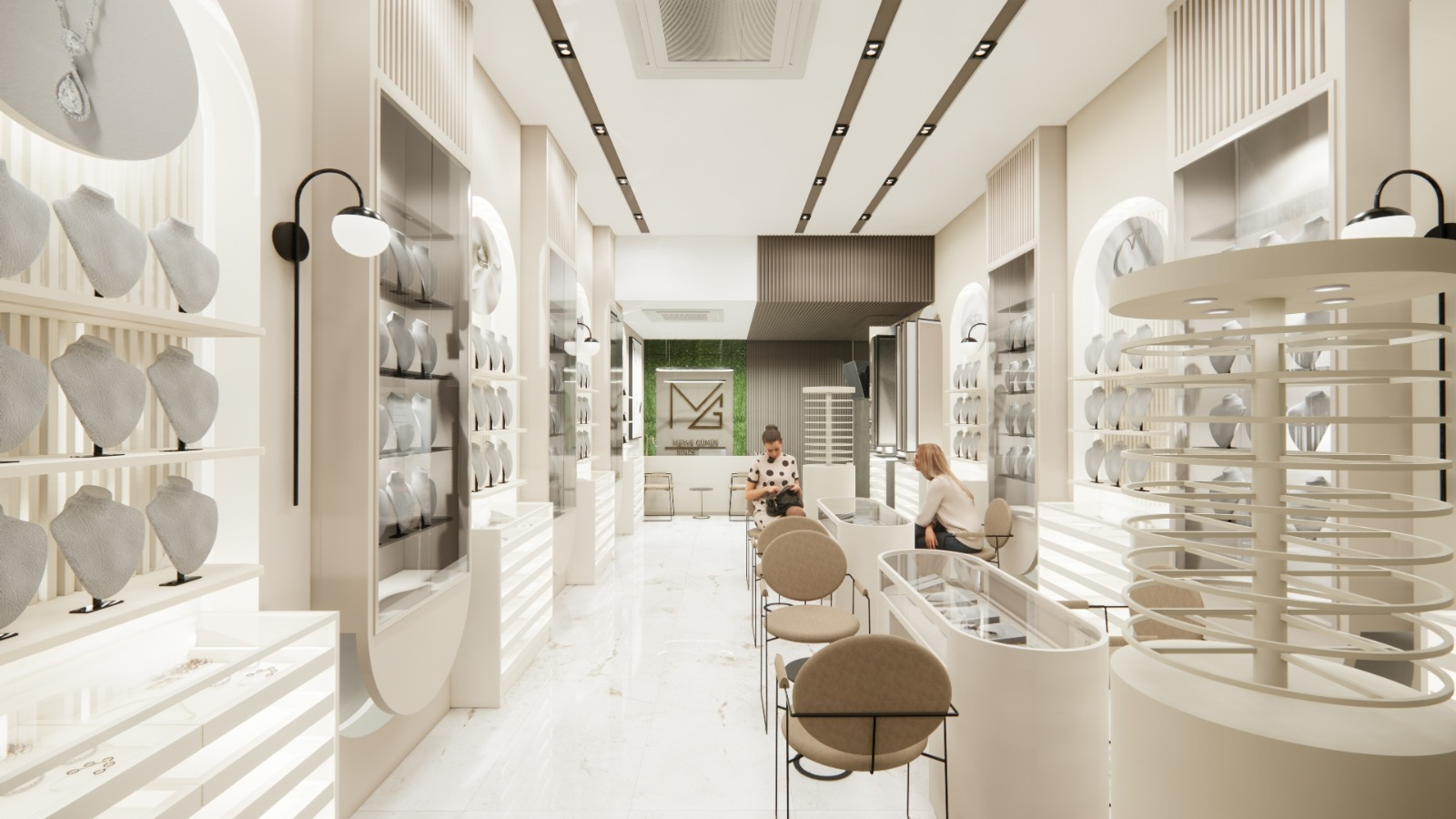 Merve Gümüş Kentpark: Ticari Mağaza ve Showroom Tasarımında Profesyonel İç Mimarlık Rehberi
