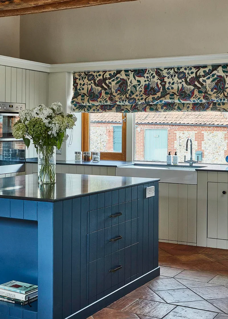 The open-plan kitchen in High Barsham