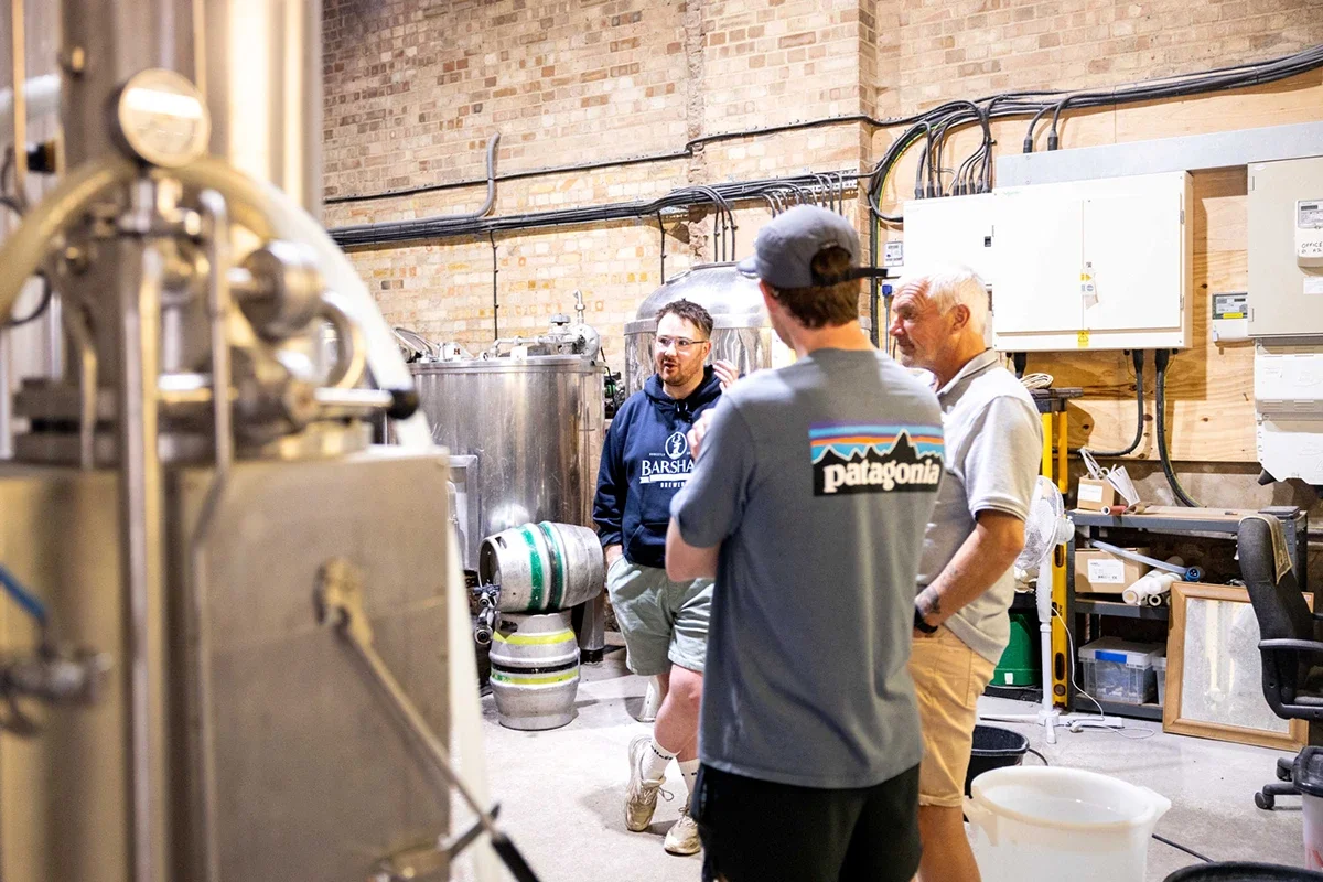 Behind the scenes tours of the brewery at Barsham Brewery