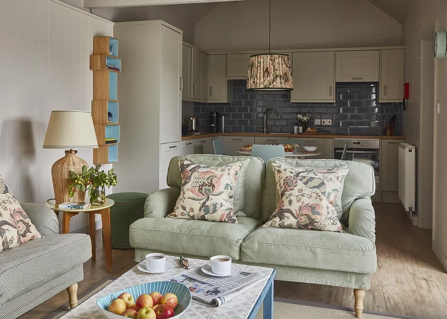 The airy living area in The Loose Box