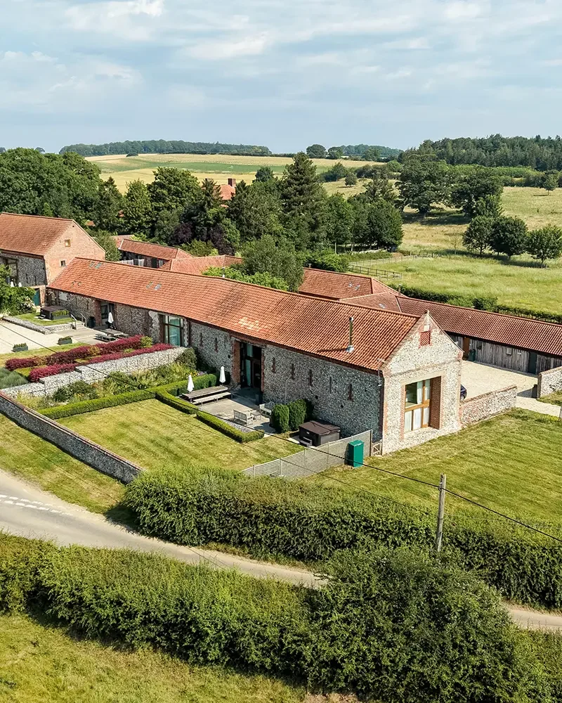 Barsham Barns holiday homes on the West Barsham Estate