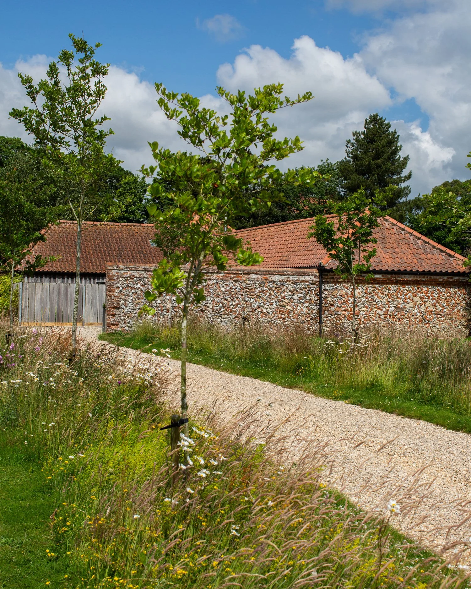 Little Barsham from the drive