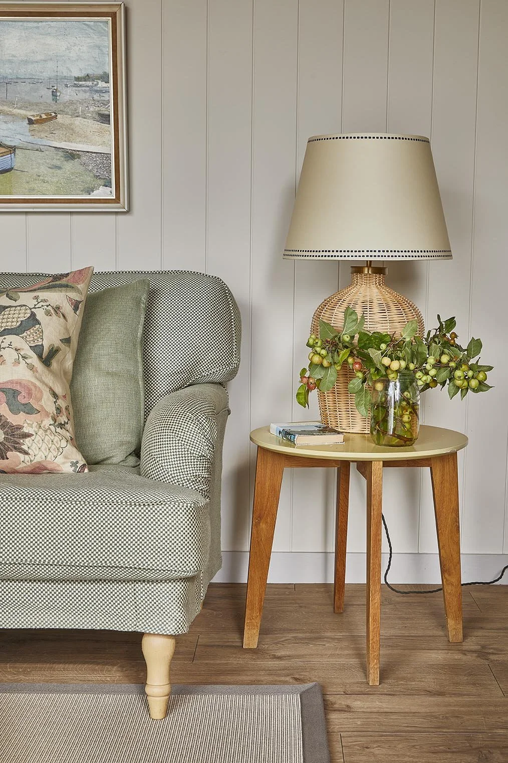 Detail of the living area in The Loose Box