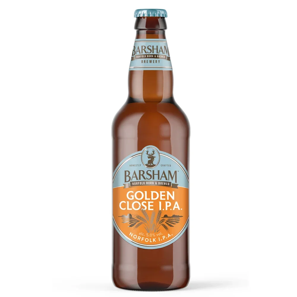 Barsham Brewery Golden Close IPA beer bottle