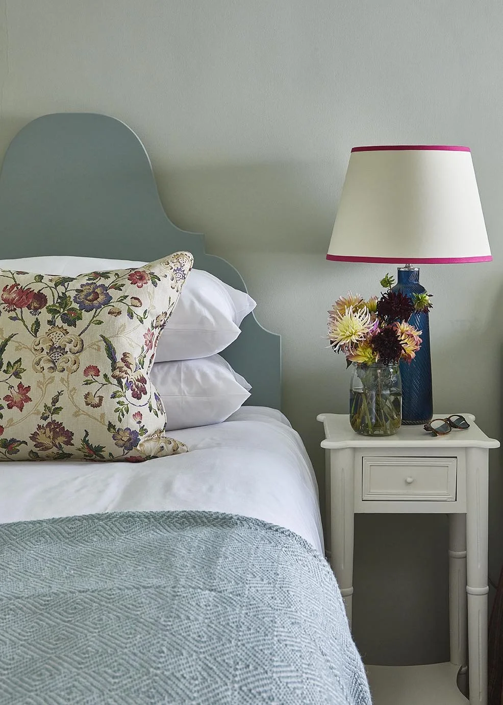 Detail of a bedroom in Long Meadow