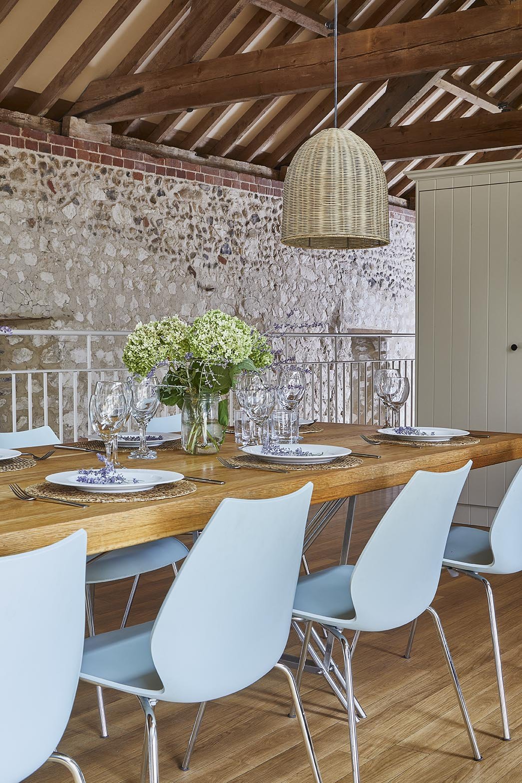 Great East's vaulted dining room
