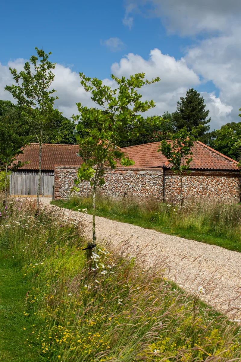 Little Barsham from the drive