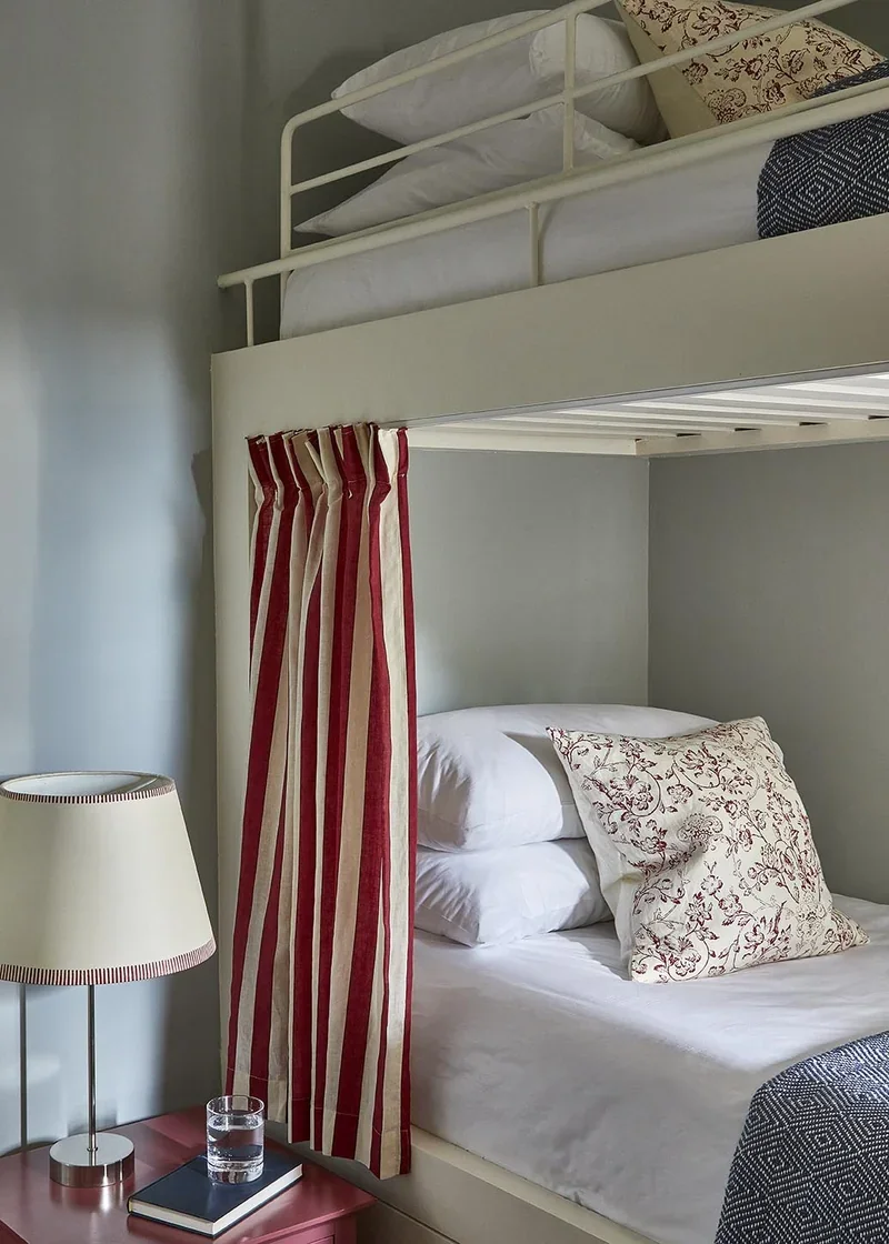 The fun and characterful bunk bedroom in Long Meadow, perfect for children
