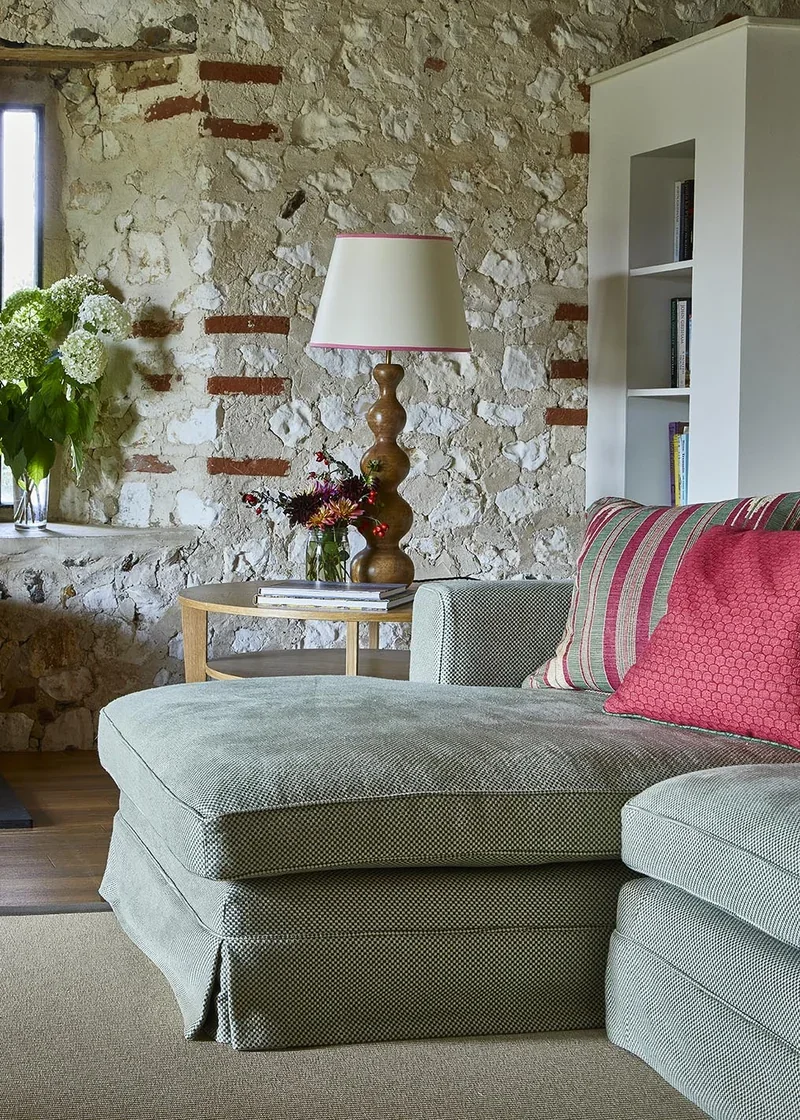 A cosy corner in Great East's spectacular vaulted Living Room