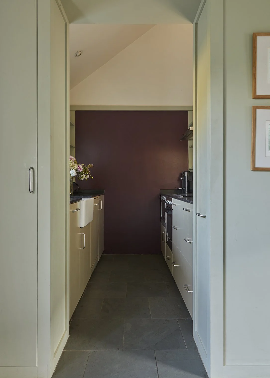 Little Barsham's well-equipped galley kitchen