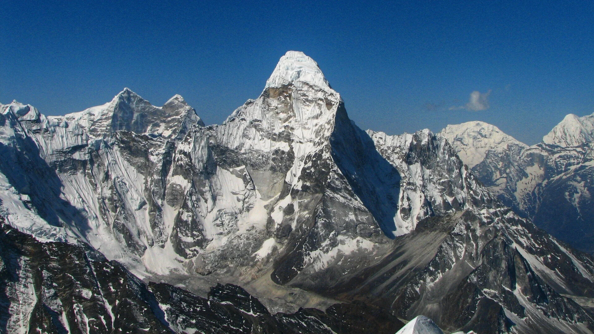 Exploring Island Peak