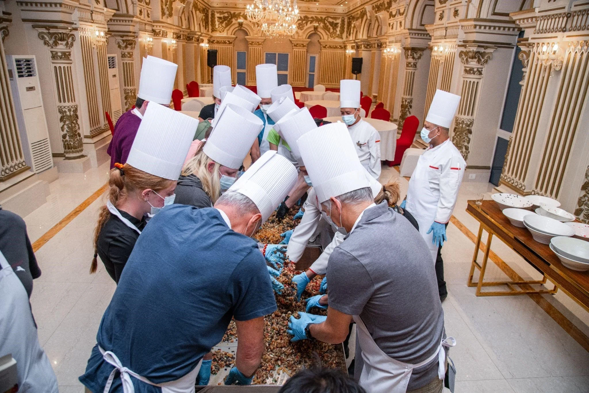 A Sweet Start to the Festive Season at Hotel Shanker: The Joy of Cake Mixing