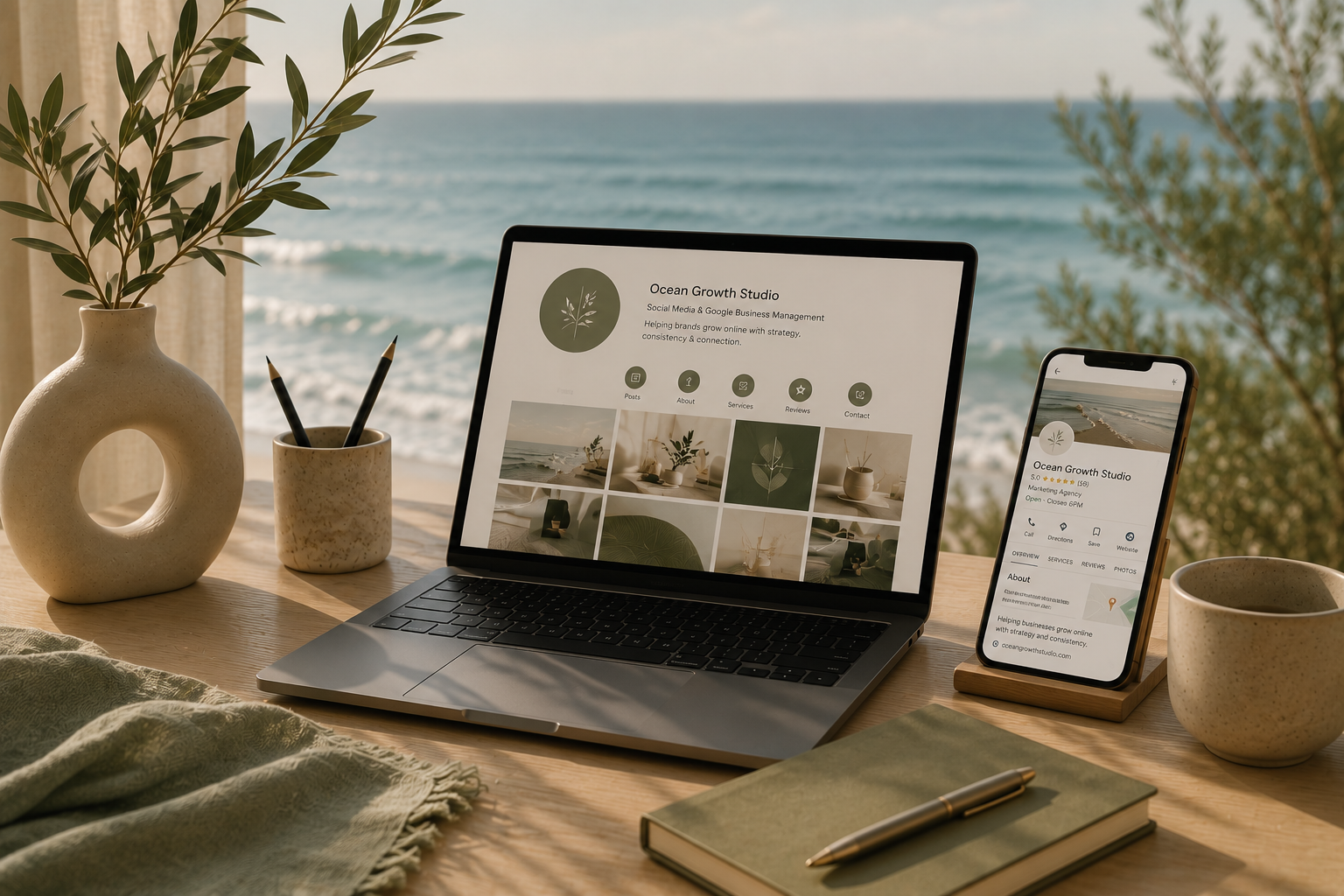 Social Media & Google Business