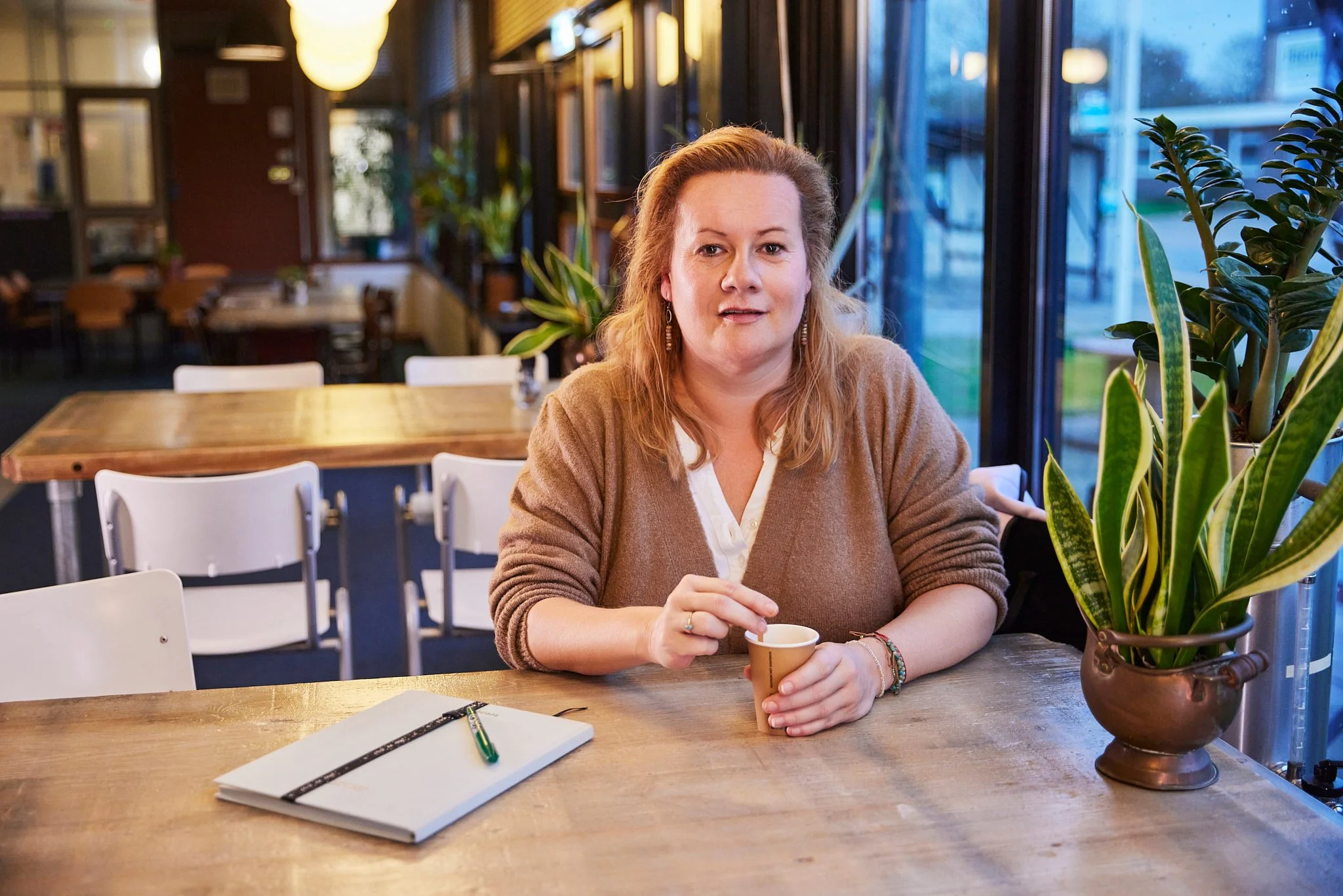 Ik op mijn locatie 'De Fabriek'