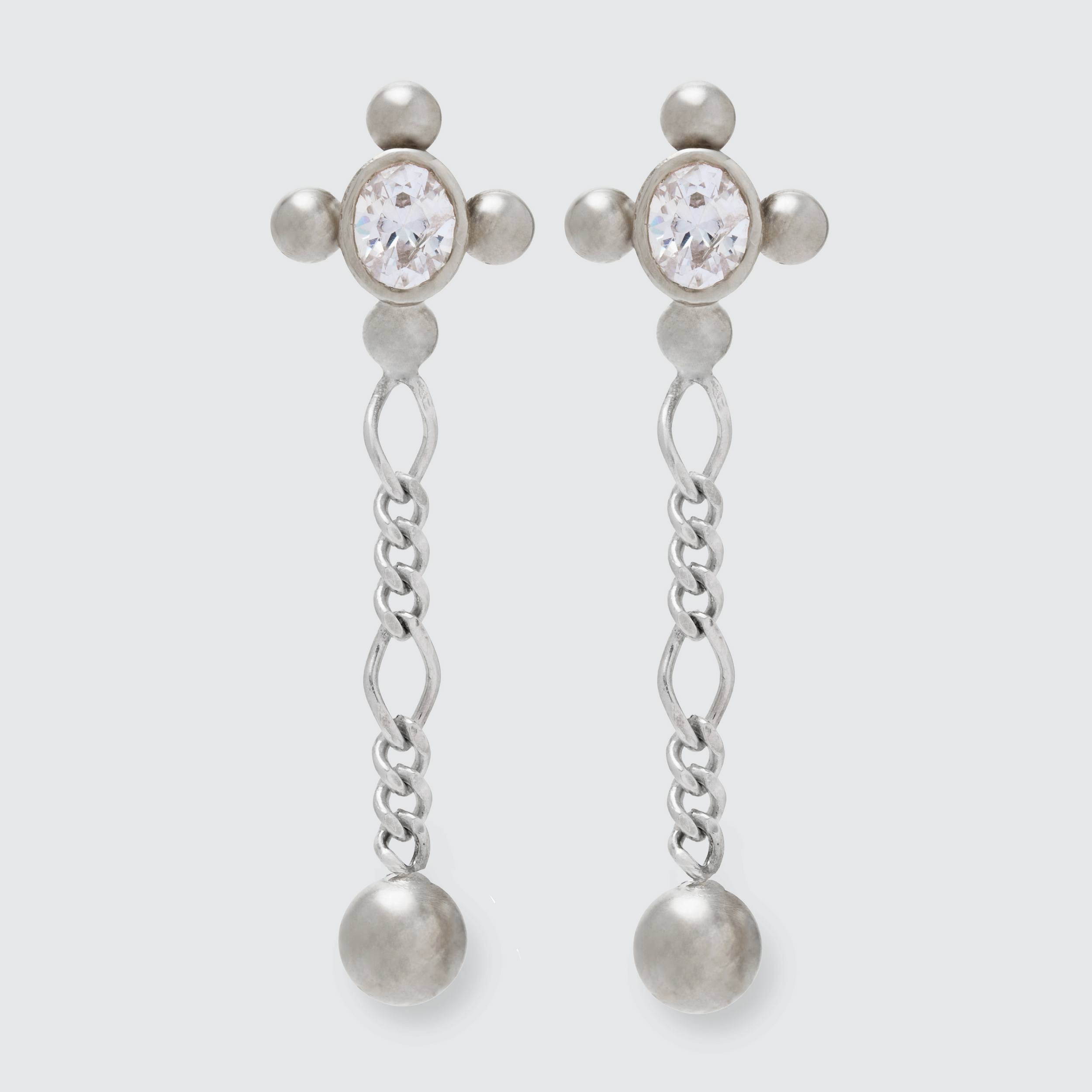 The Boleyn Earrings (Silver)