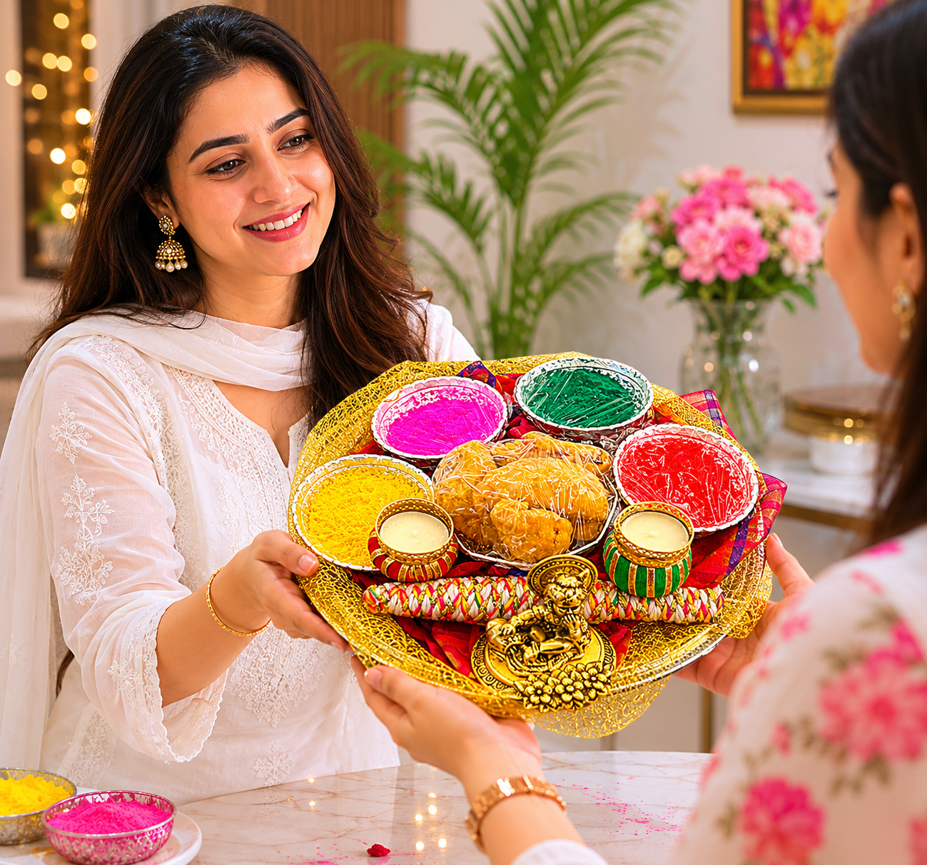 Holi Thali