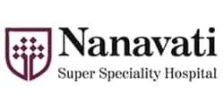 Nanavati Super Specialty Hospital logo with shield emblem and hospital name