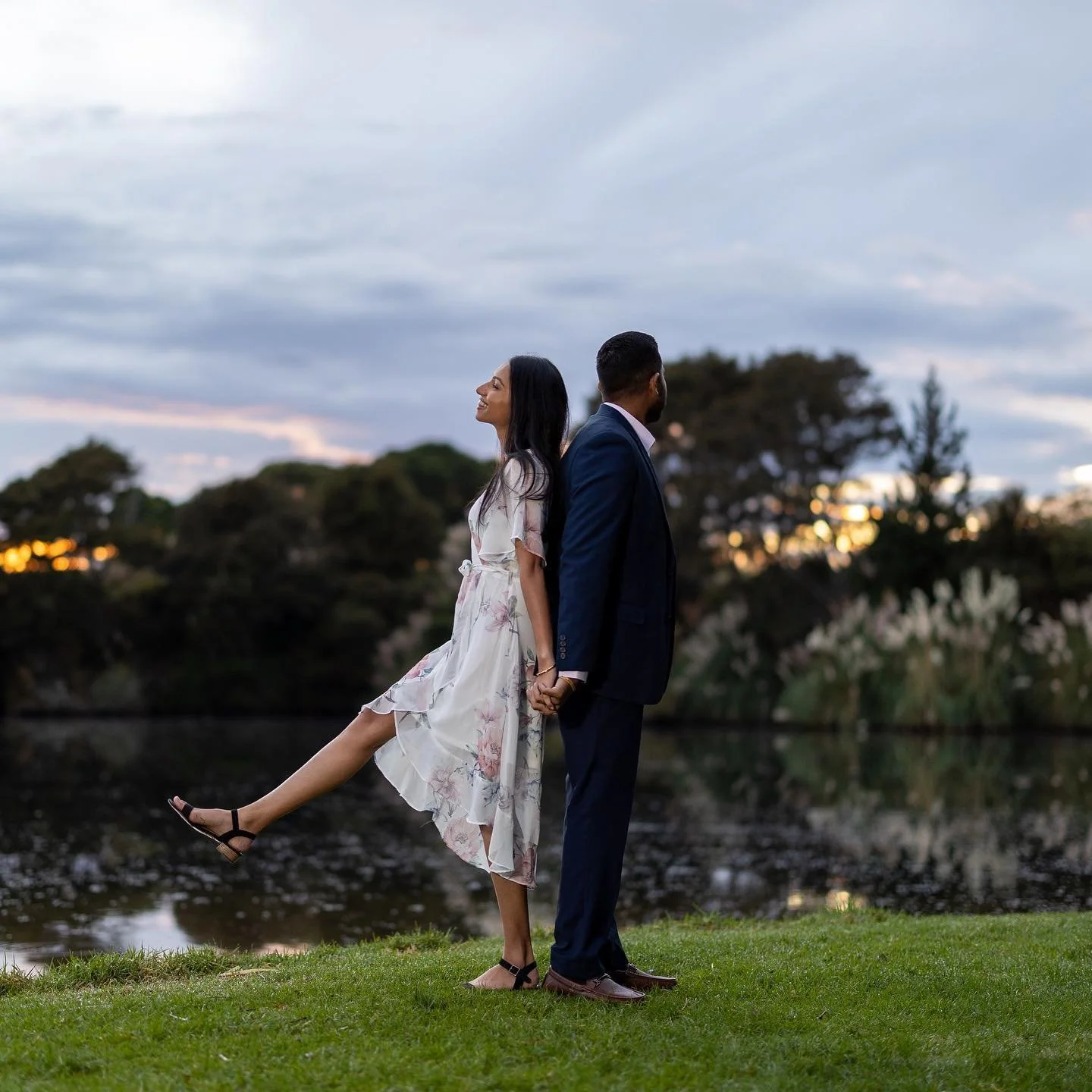 It was a magical sunrise for this couple. Congrats Vini and Divya. All the best for your big day coming soon 💍🌞