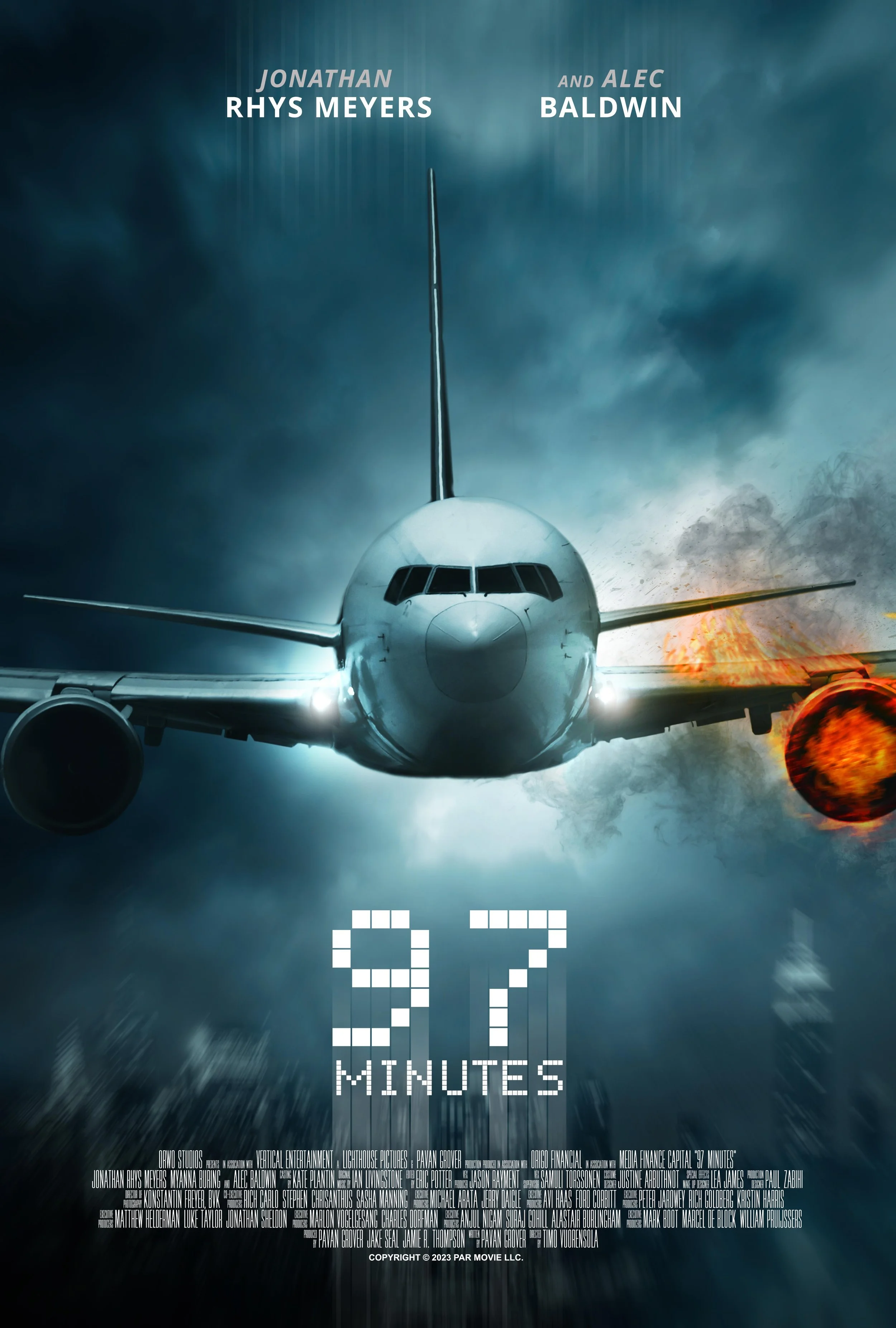 ​​​​​​​ 97 Minutes  
ORWO STUDIOS 
Director - Timo Vuerensola 
Costume Designer: Justine Arbuthnot 
 Assistant Costume Designer: Rhianna Bell 
Principal Standby, personal to Alec Baldwin, Jonathan Rhy Meyers, Myana Buring 