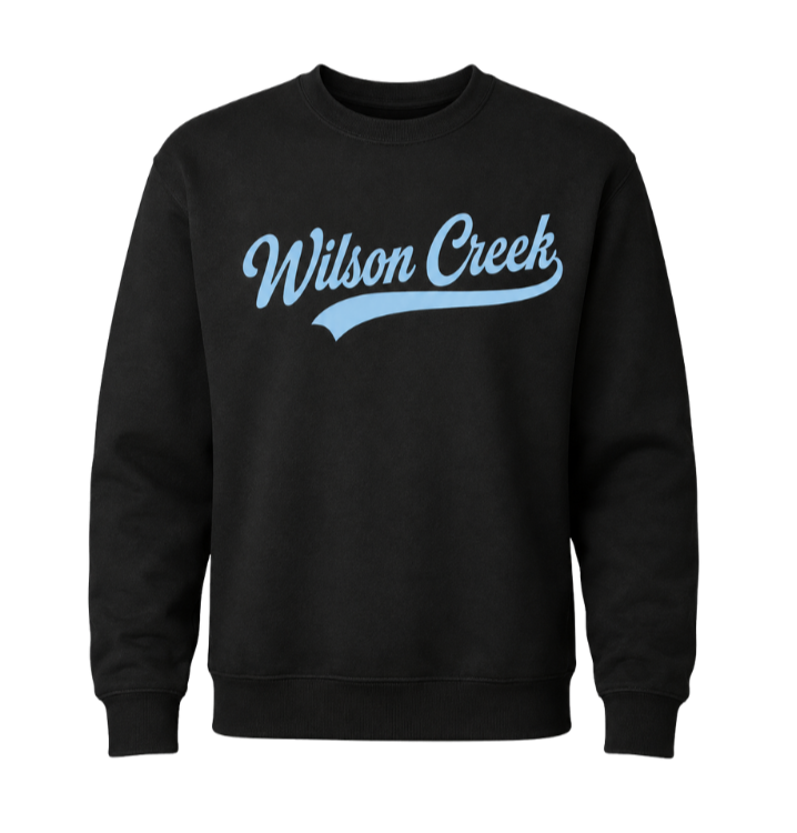 Wilson Creek Varsity Crewneck