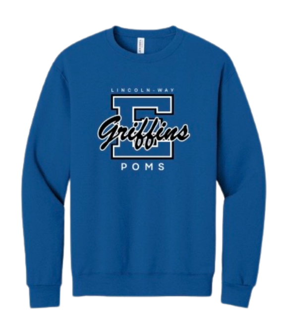 LWE - Poms Senior Night Crewneck Sweatshirt