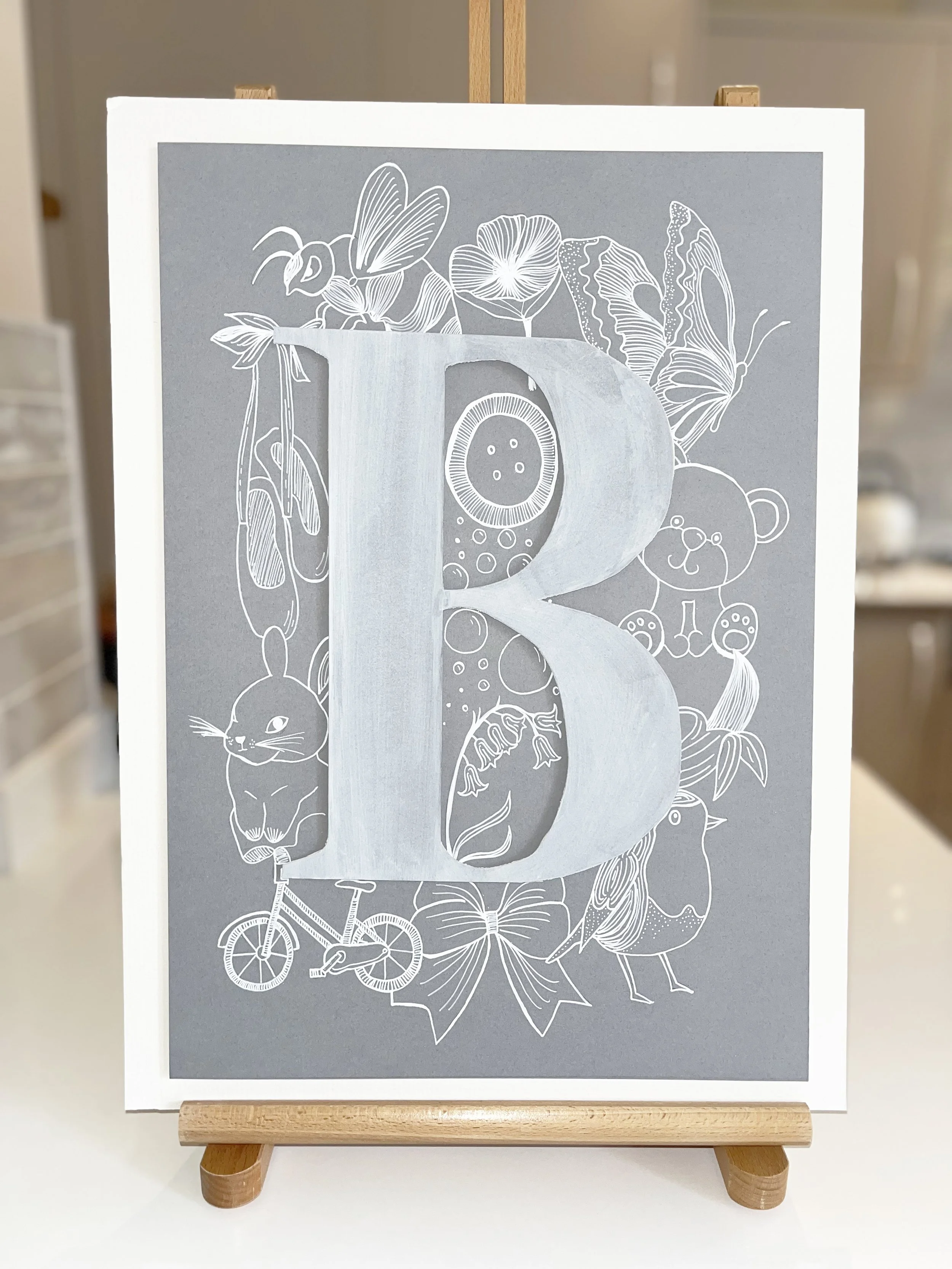 Something Beginning with B (Hand Sketched)