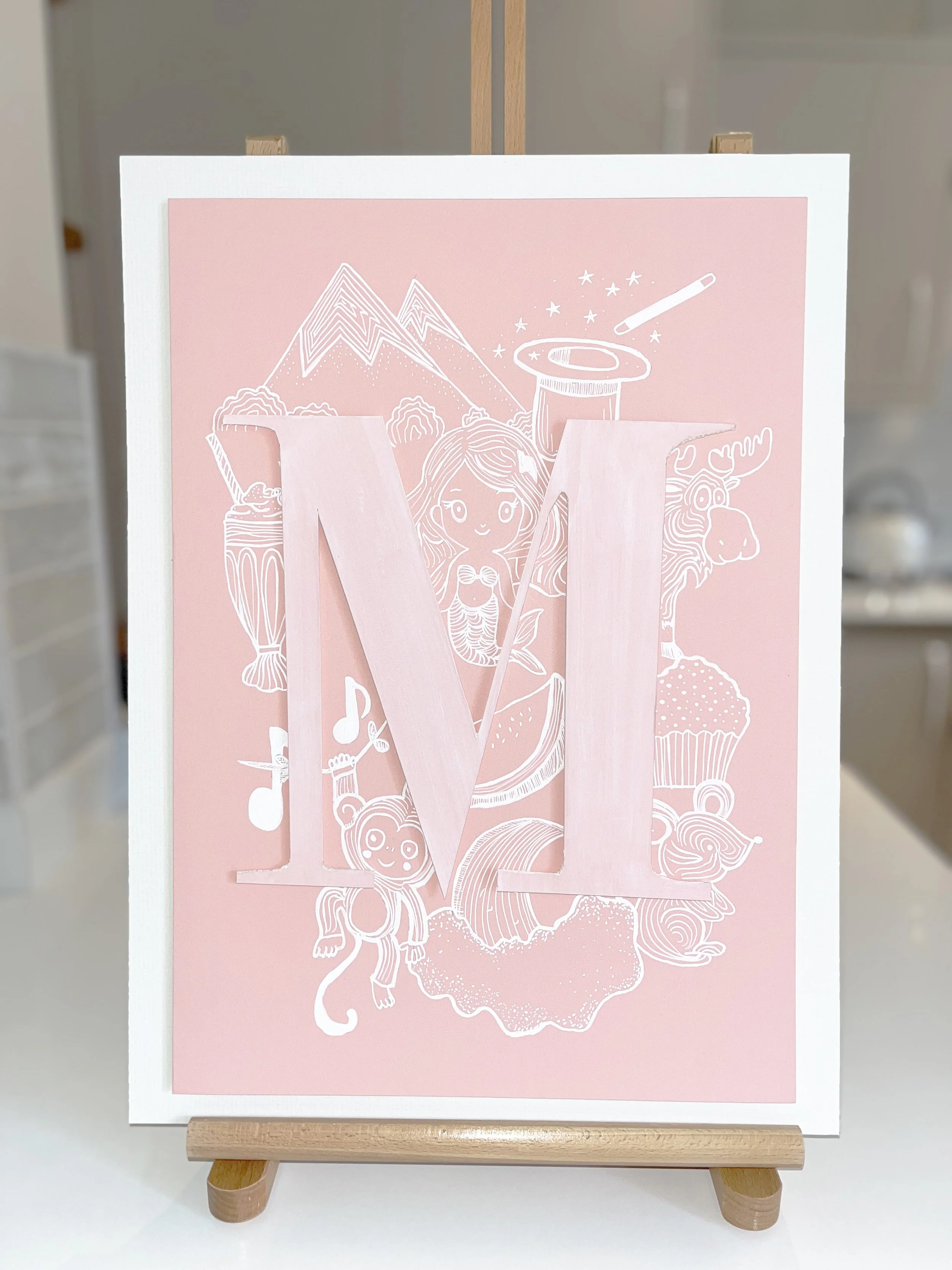 Something Beginning with M (Hand Sketched)