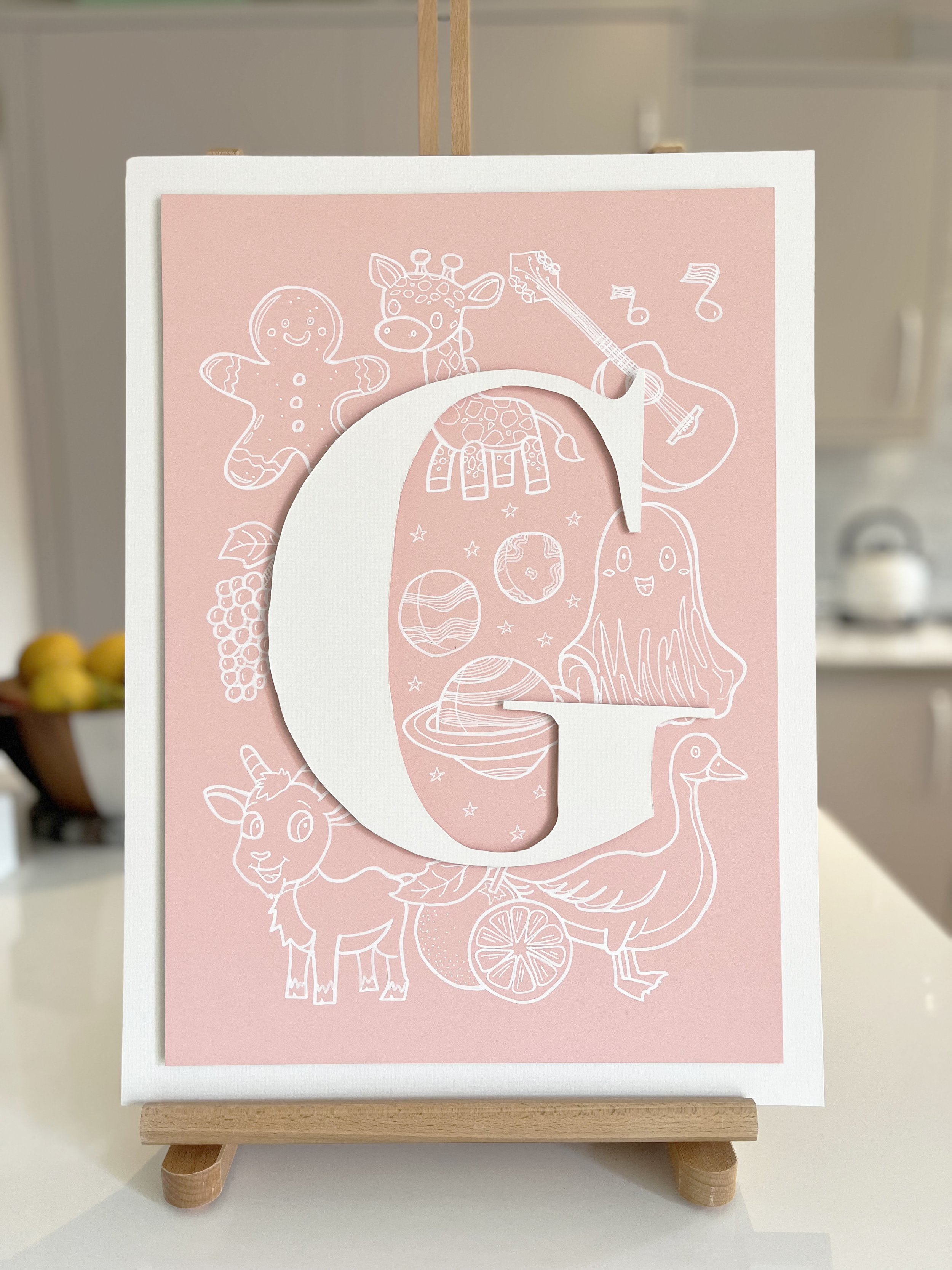 Something Beginning with G (Hand Sketched)