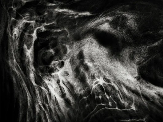 X-ray image that evokes the idea of energy and etheral