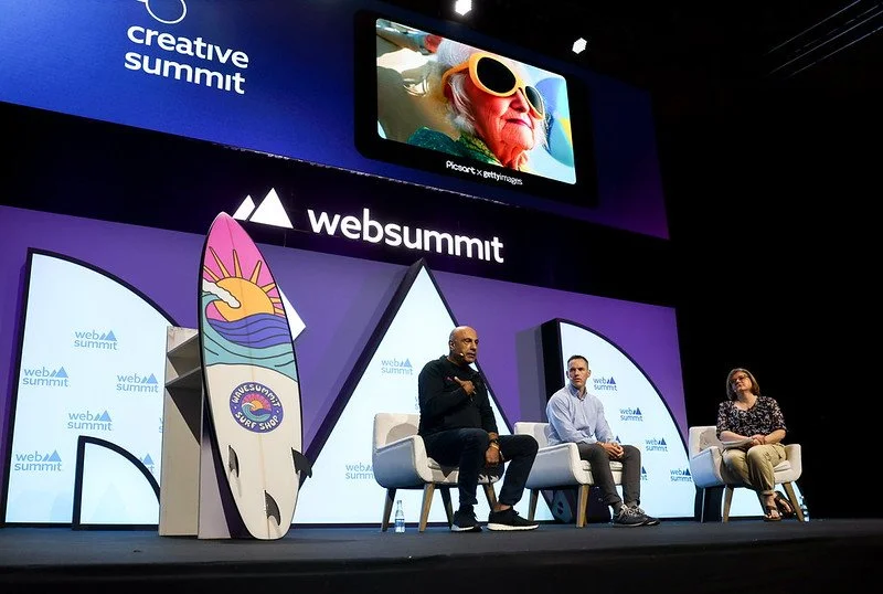 Moderating at Web Summit Lisbon 2024