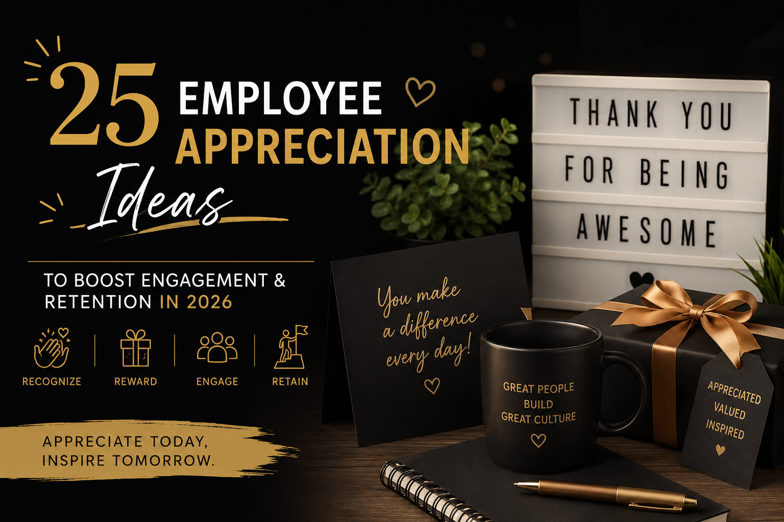 25 Employee Appreciation Ideas to Boost Employee Engagement and Retention in 2026