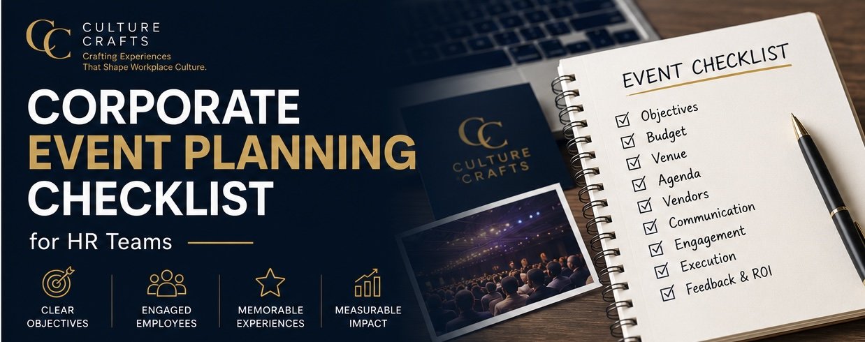 Corporate Event Planning Checklist for HR Teams: A Complete Guide to Successful Workplace Events