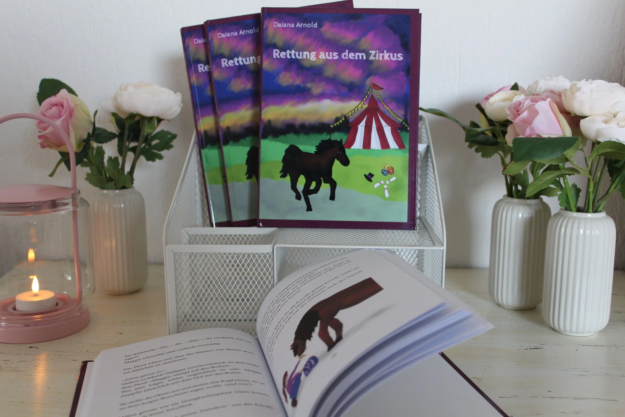 Kinderbuch - Rettung aus dem Zirkus