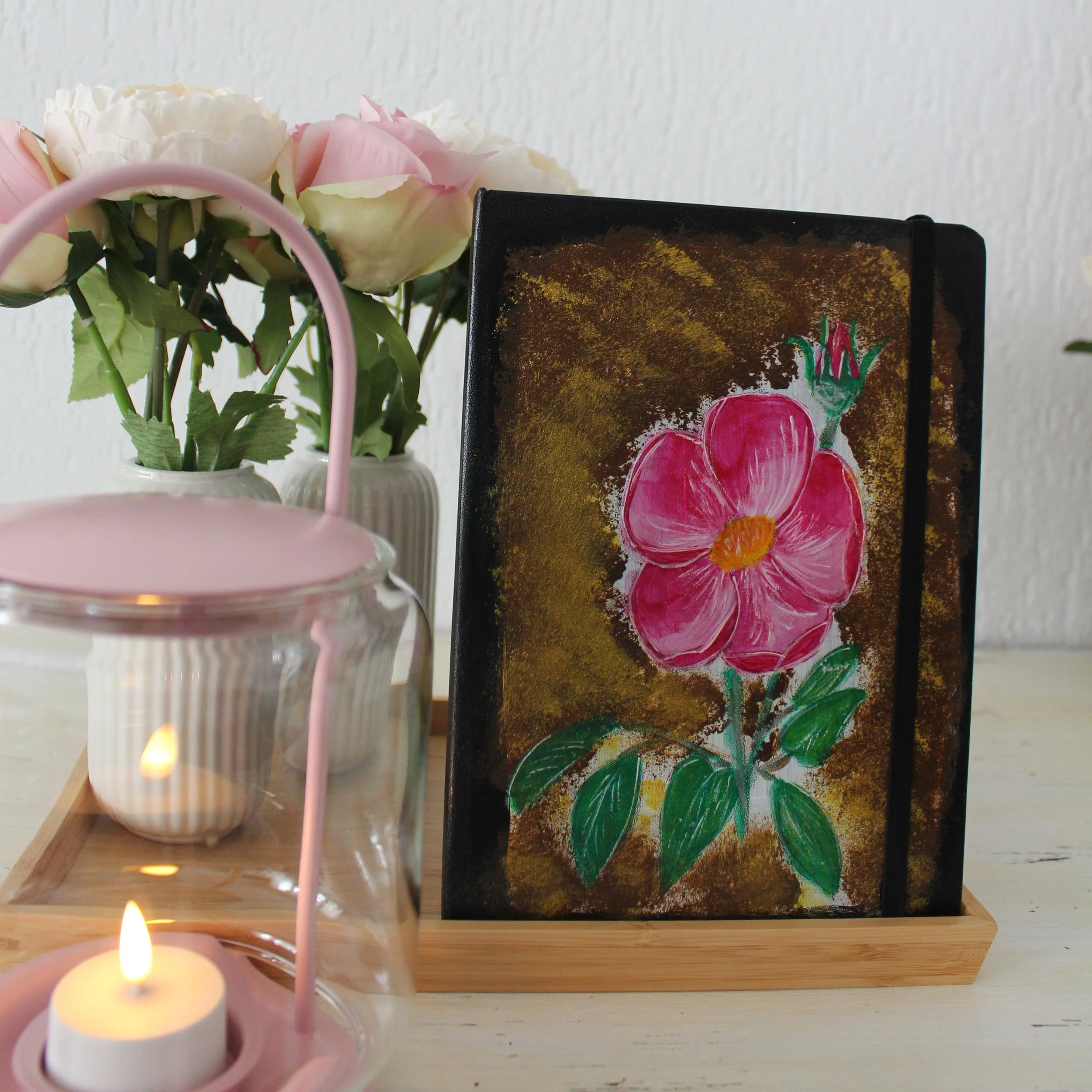 Notizbuch Rose A5
