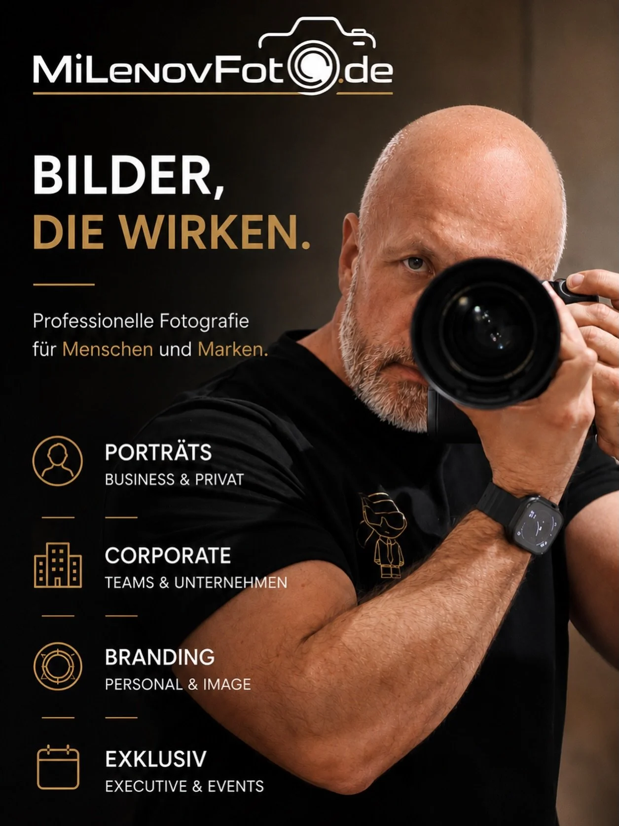 Professional Business &amp; Corporate Portrait Photography in Berlin.

Modern headshots for LinkedIn, CV / Lebenslauf, personal branding and corporate image.

Professional on-location photo sessions for companies, executives, entrepreneurs and profes