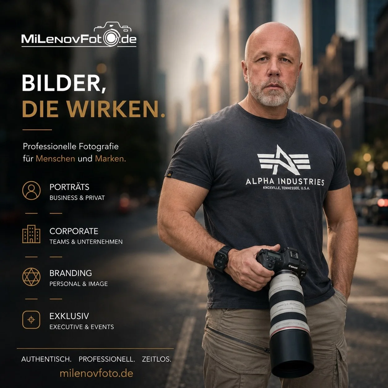 Professional Business &amp; Corporate Portrait Photography in Berlin.

Modern headshots for LinkedIn, CV / Lebenslauf, personal branding and corporate image.

Professional on-location photo sessions for companies, executives, entrepreneurs and profes