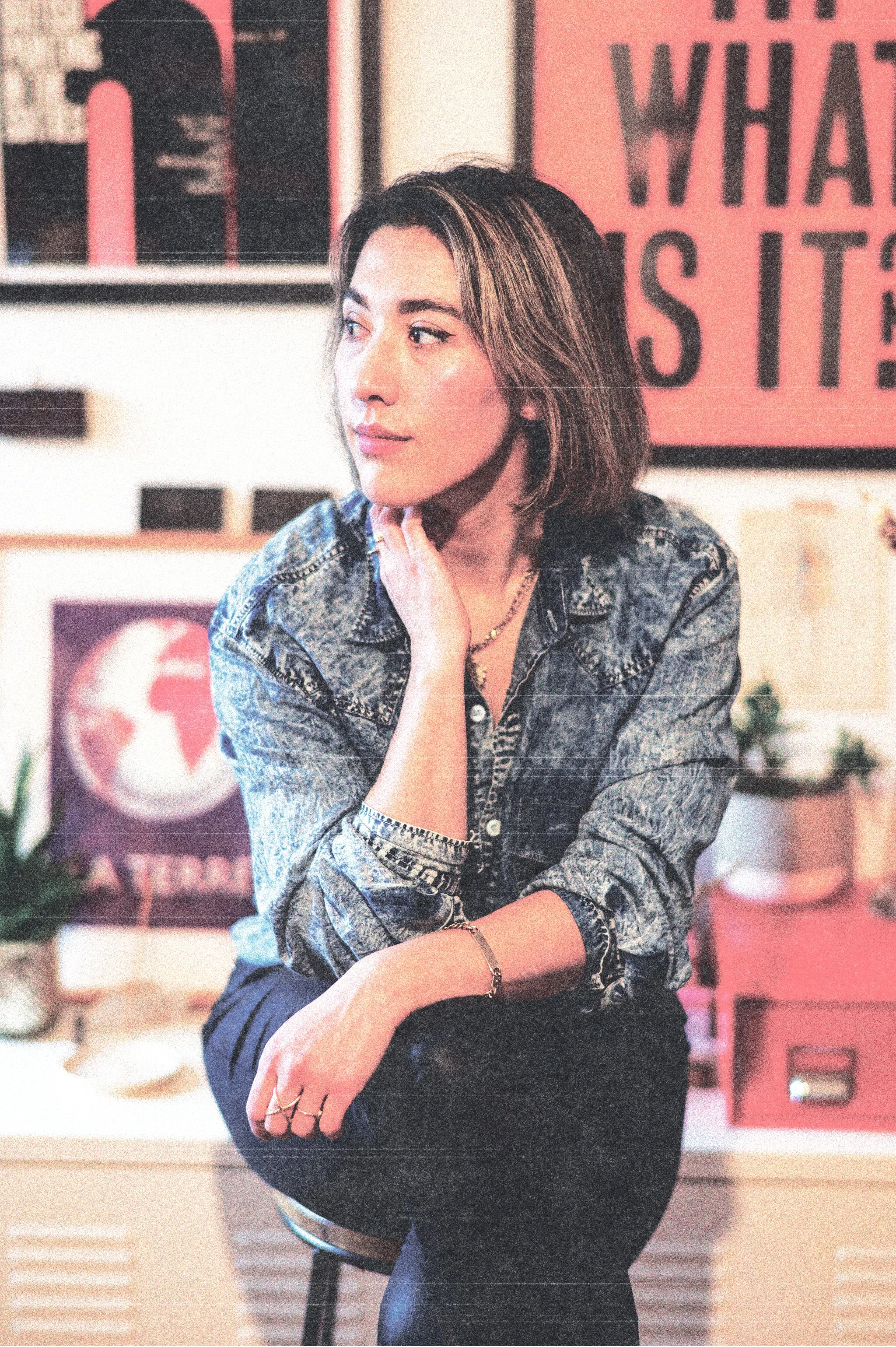 Joanna Fallon Studio portrait profile