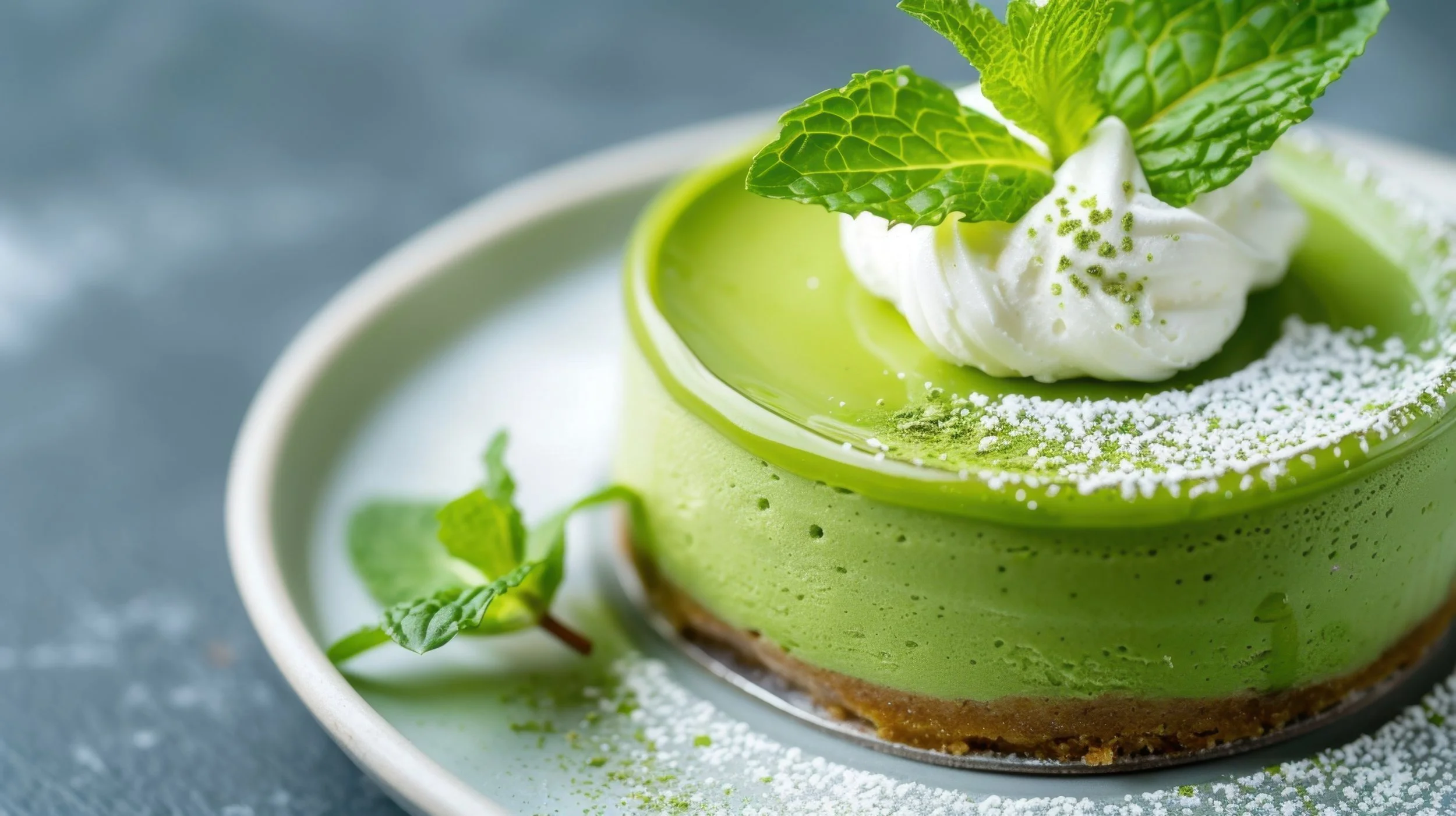 Matcha Soufflé Cake
