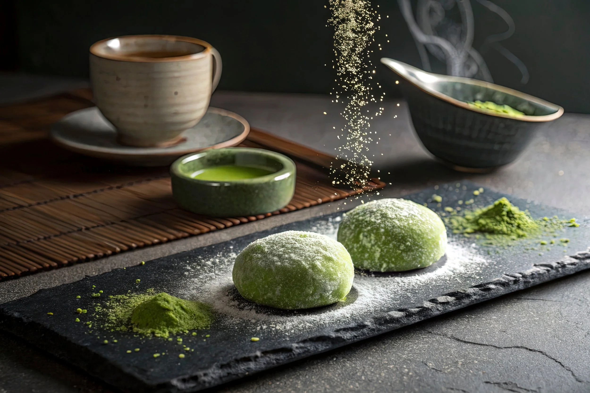 Matcha-Mochi