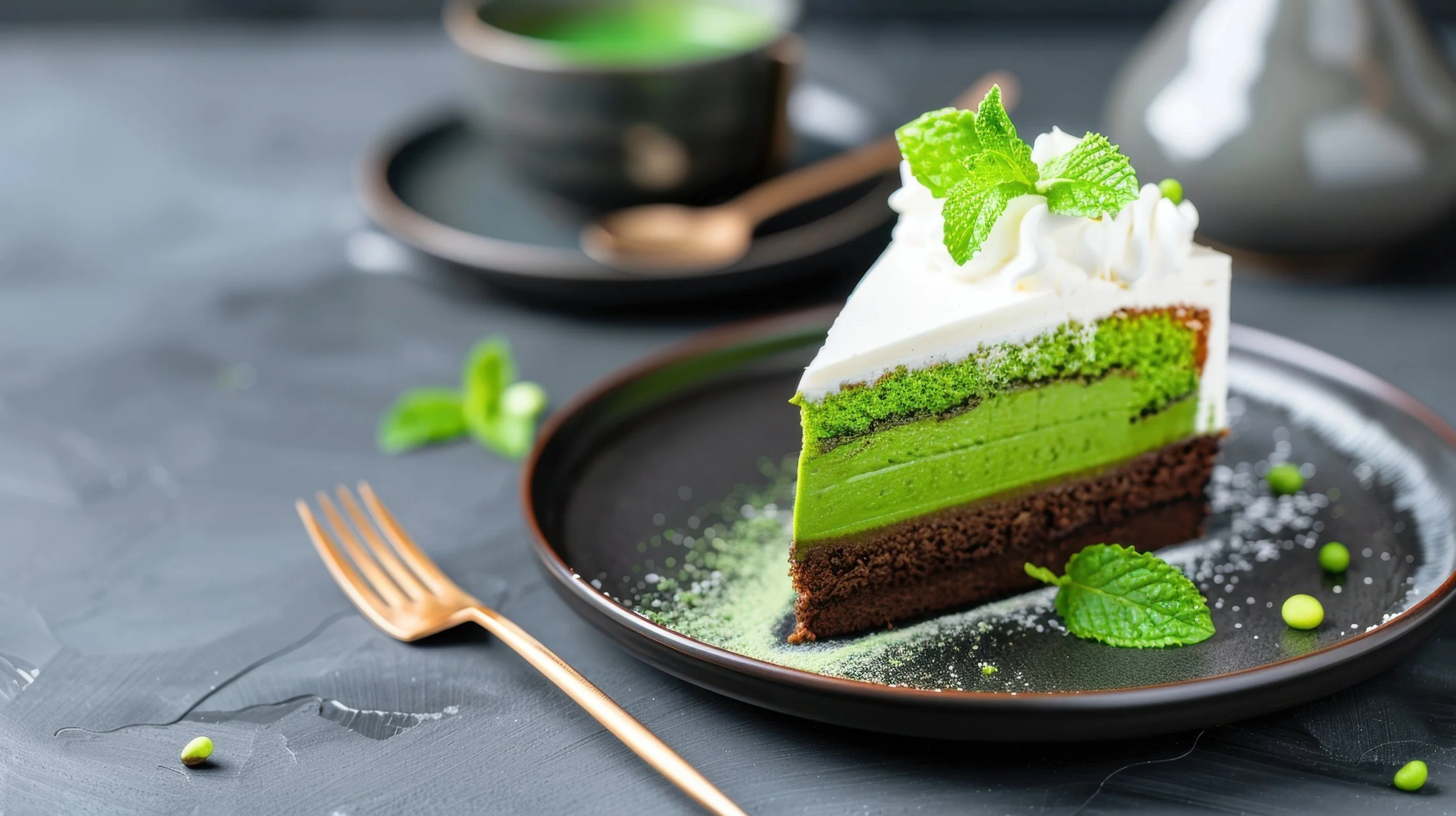 Matcha Cloud Cake